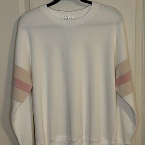 Stitch Fix nine britton off-white sweatshirt NWT